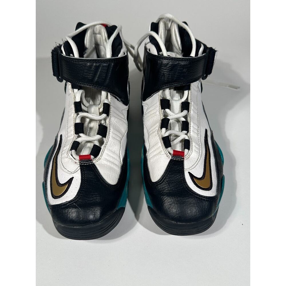 Nike Air Griffey Max 1 DJ5193-100 White Teal Black Red – Size 7Y - Picture 2 of 8